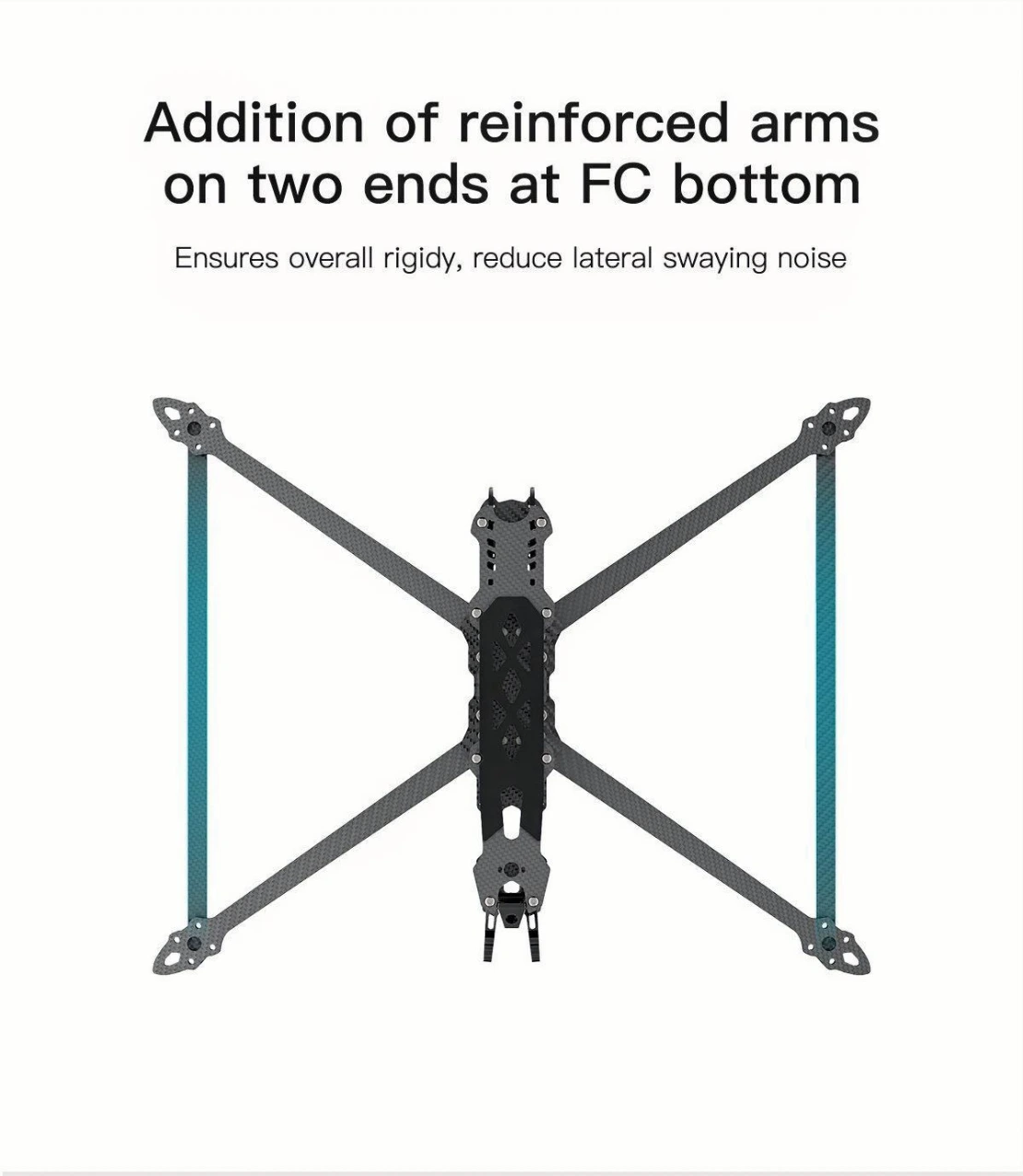 GEPRC GEP Mark4-10 Frame Kit for FPV Drone Aagosh