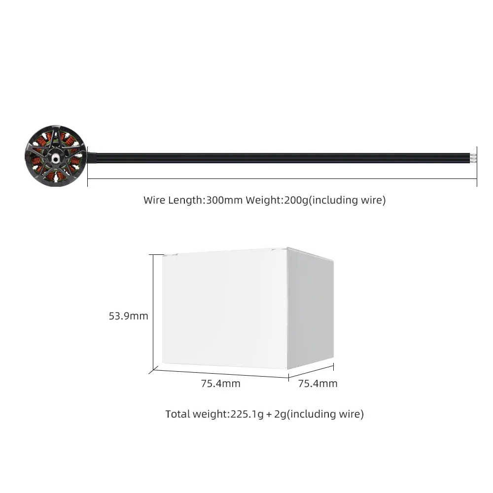 HGLRC MY 4215 400KV 6-8S BRUSHLESS MOTOR HIGH LOAD 16-INCH aagosh.in3.webp