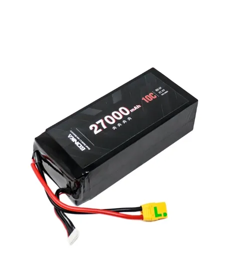 22.2V 27000mAh 10C 6S Semi Solid State Li-Ion Polymer Battery Pack