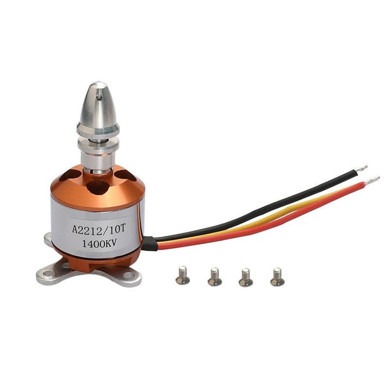 [N/A] A2212 1400KV Brushless Motor (Soldered)