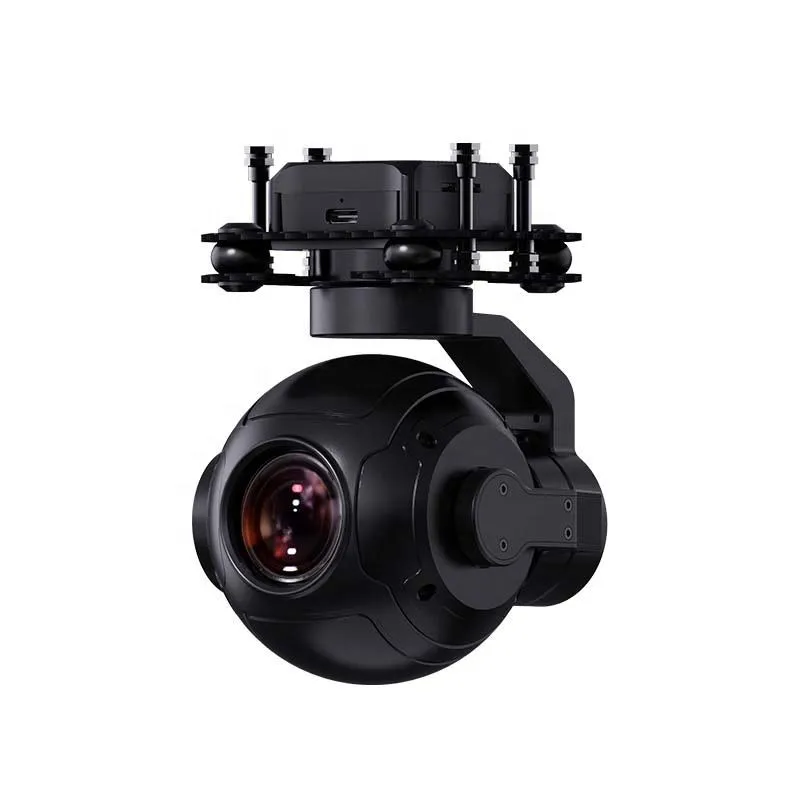 SIYI ZR10 2K 4MP QHD 30X Hybrid Zoom Gimbal Camera with HDR Starlight Night Vision 3-Axis Stabilizer